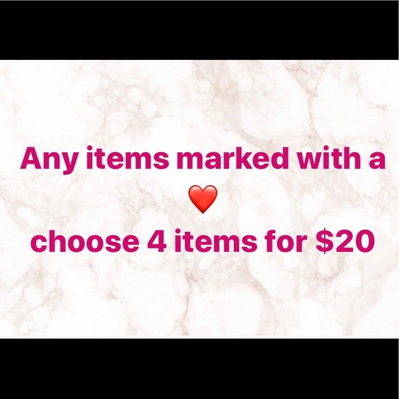 ❤️ 4 items for $20 - Picture 1 of 1